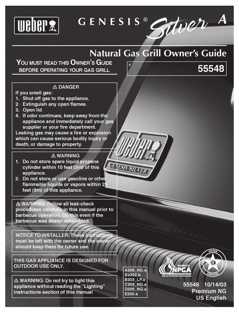 Weber 55548 User manual