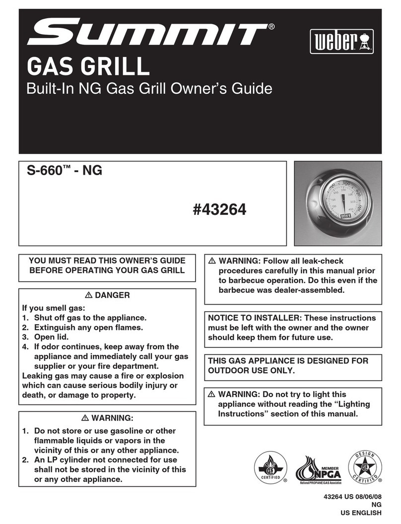 Weber Summit S-660 User manual