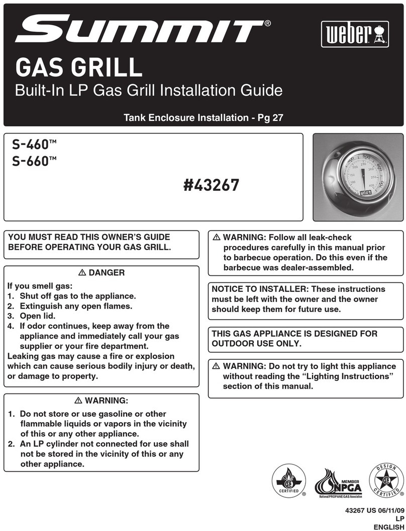 Weber Summit 43267 User manual