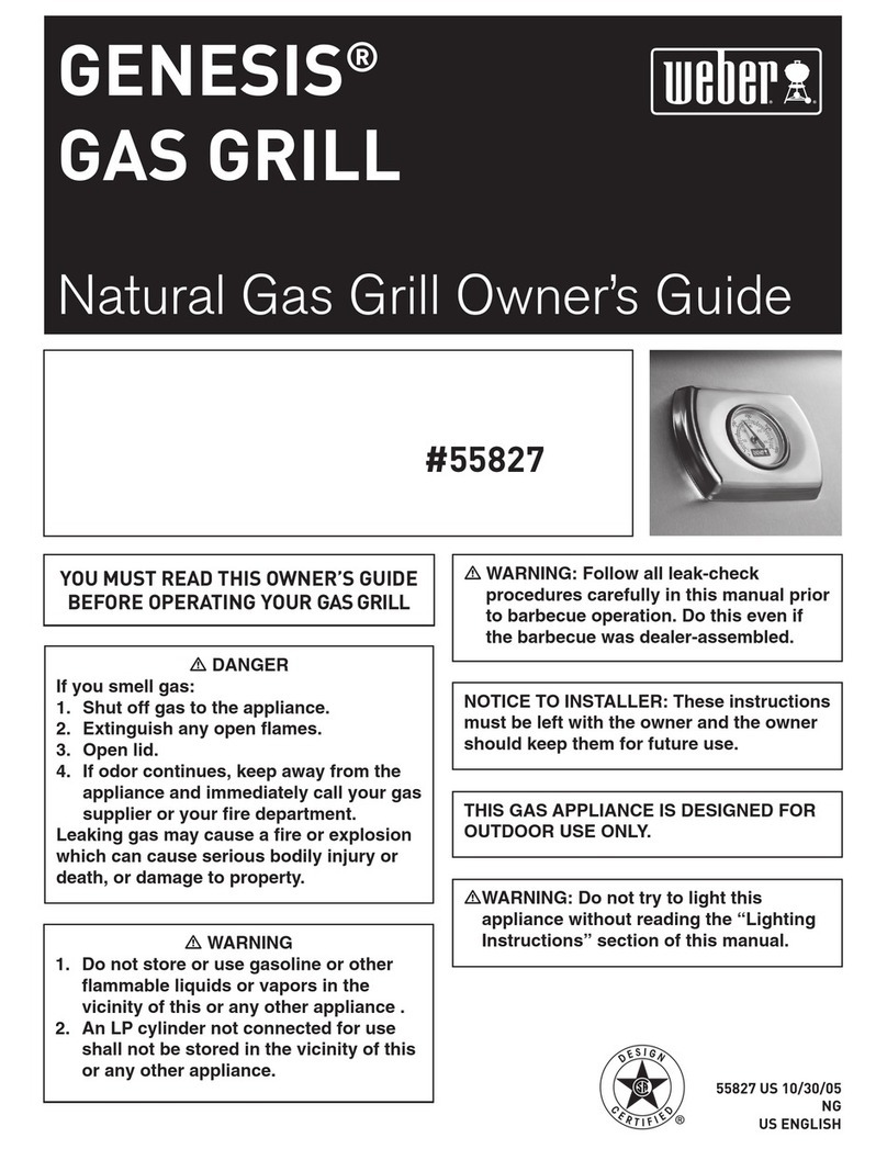 Weber GENESIS 55827 User manual