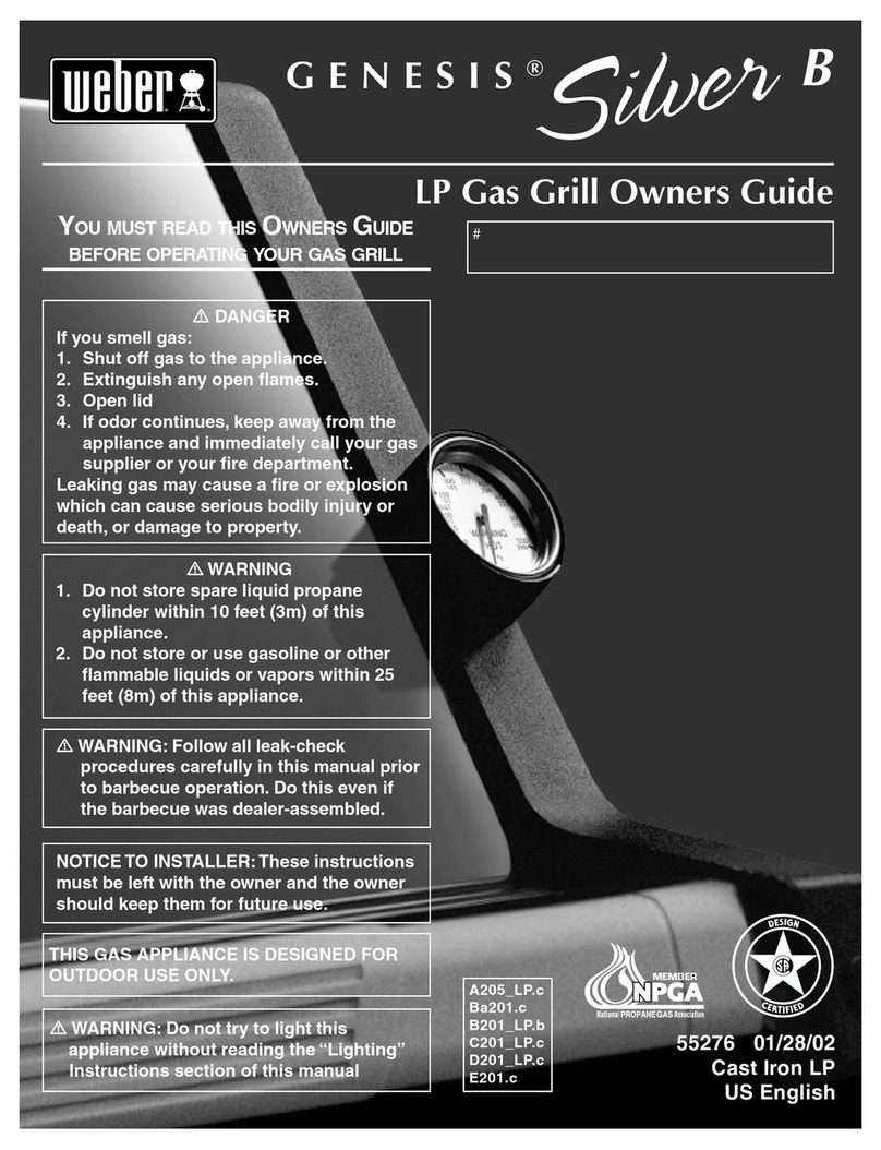 Weber Genesis Silver B A205_LP.c User manual