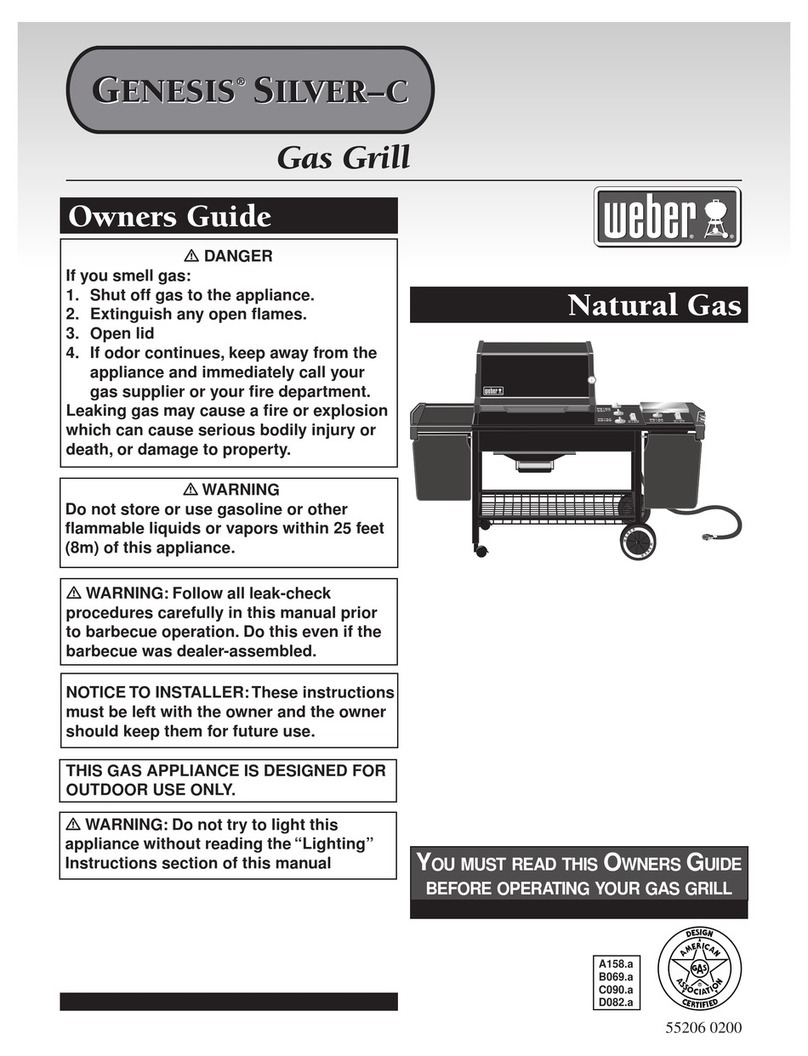Weber GENESIS SILVER-C User manual