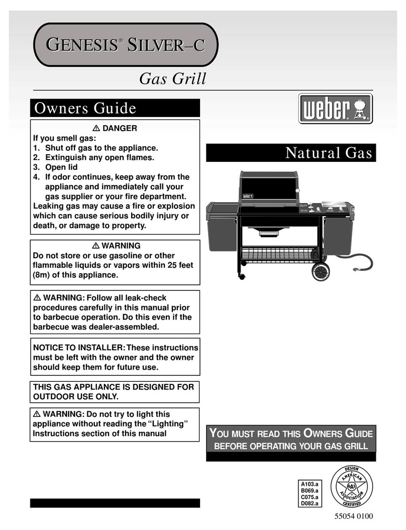 Weber GENESIS A103.A User manual