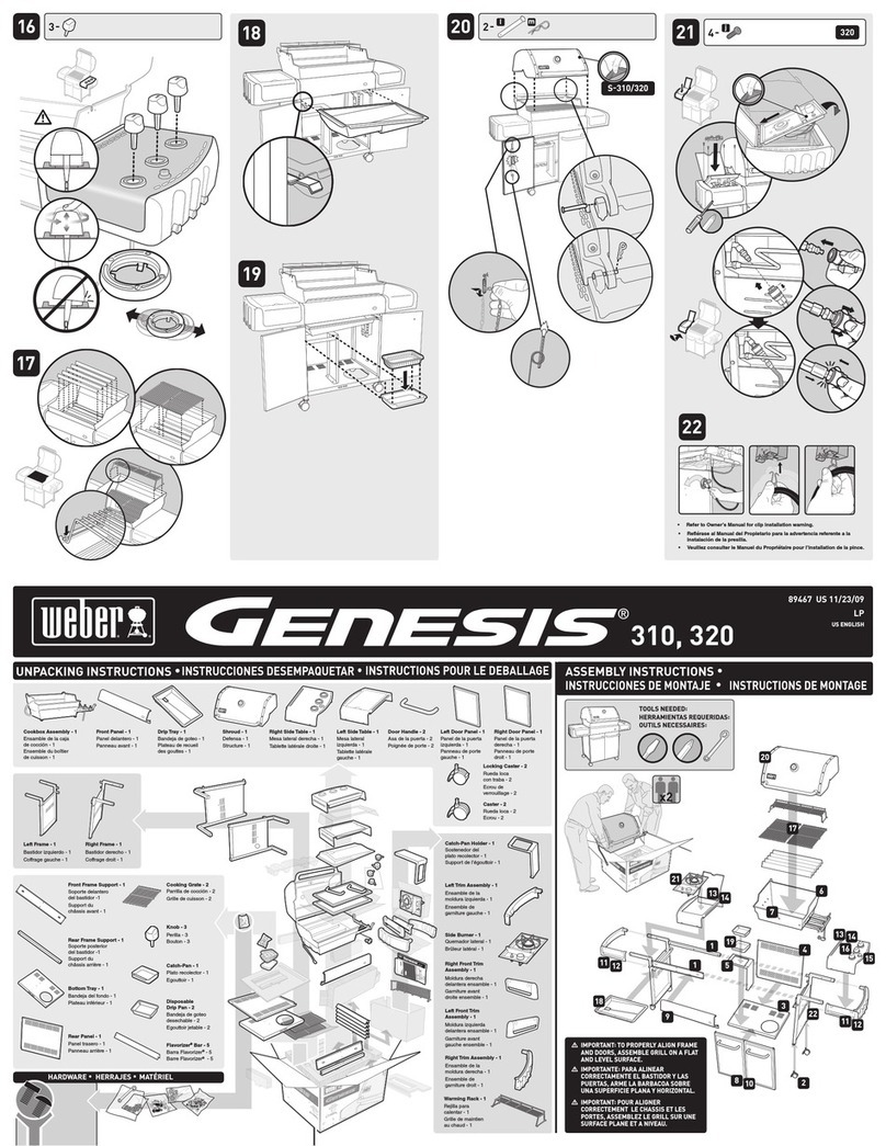 Weber Genesis 310 User manual