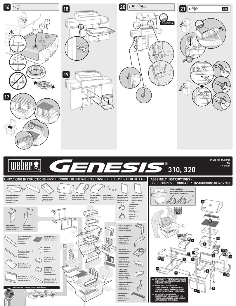Weber Genesis 310 User manual