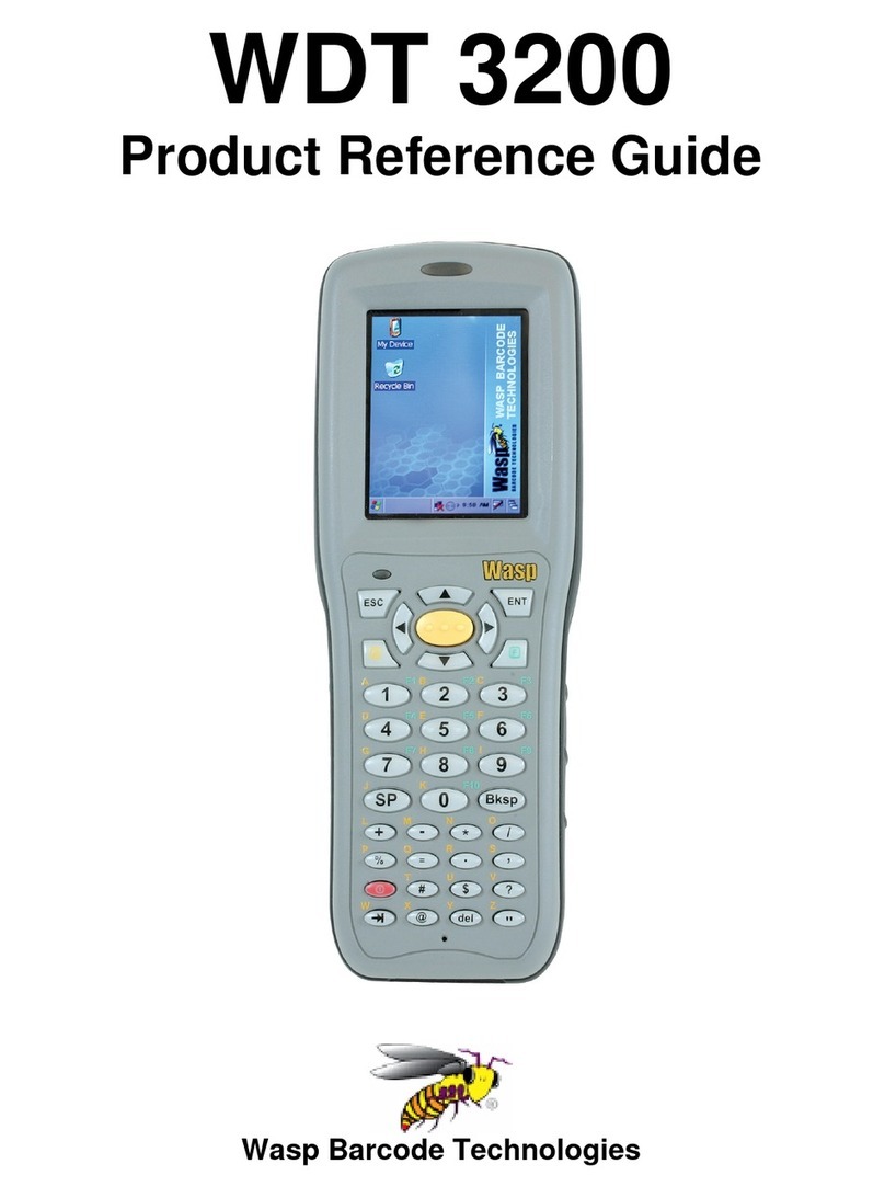 Wasp WDT 3200 Installation and operation manual Wasp WDT 3200 Installation and operation manual