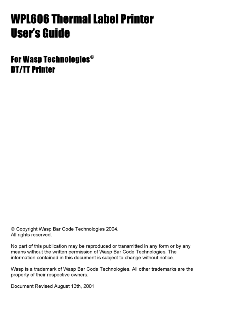 Wasp WPL606 user guide