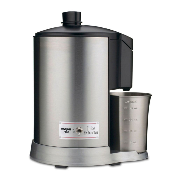 Waring JEX328 User manual