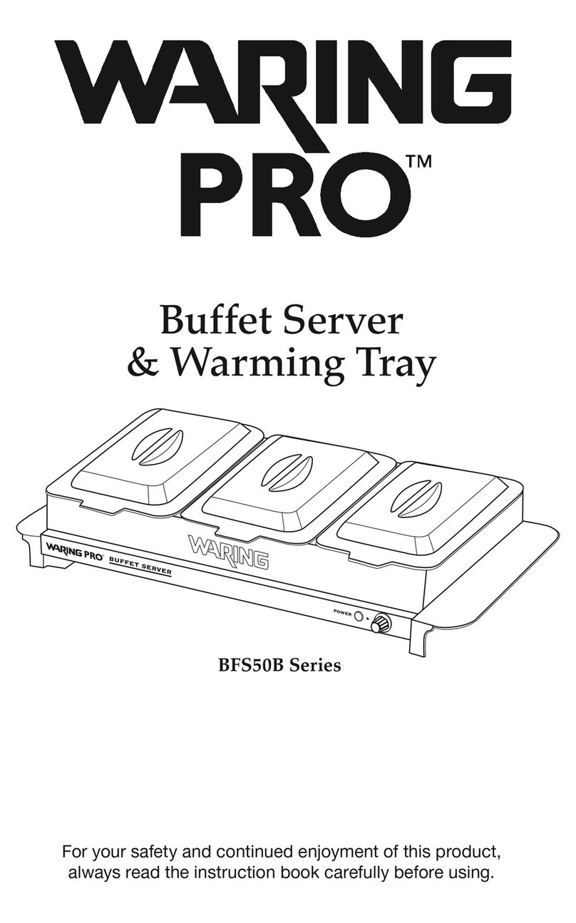 Waring BFS50B User manual