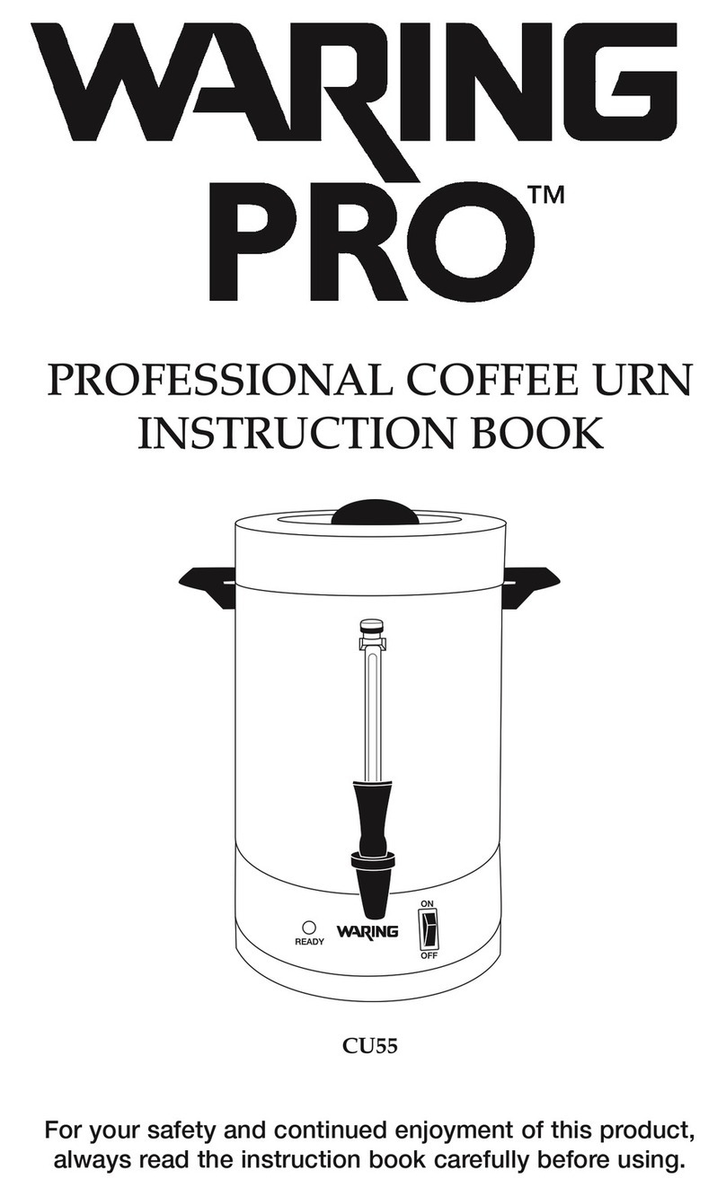 Waring CU-55 User manual
