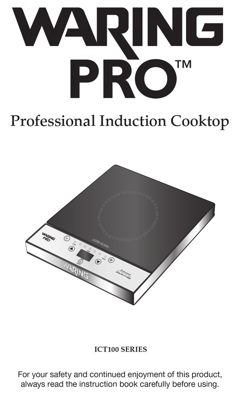 Waring ICT100 Instruction book Waring ICT100 Instruction book