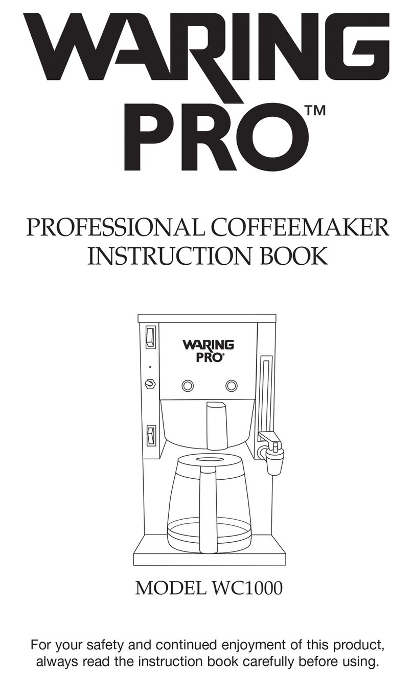 Waring WC1000 User manual