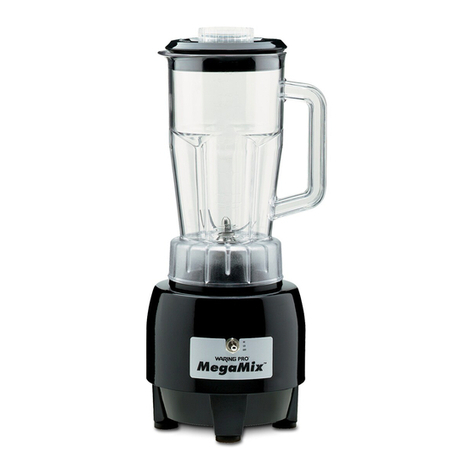 Waring PRO MEGAMIX HPB300 Quick guide