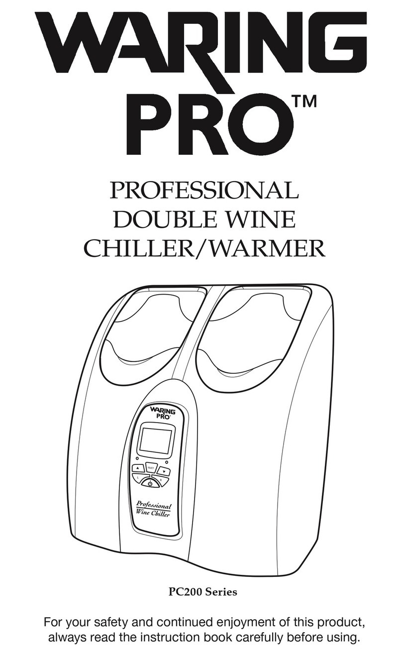 Waring PC200 User manual