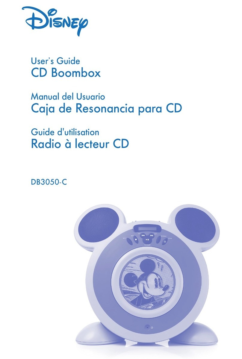 Disney DB3050-C user guide