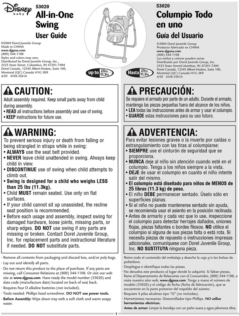 Dorel Juvenile Group 53020 user guide