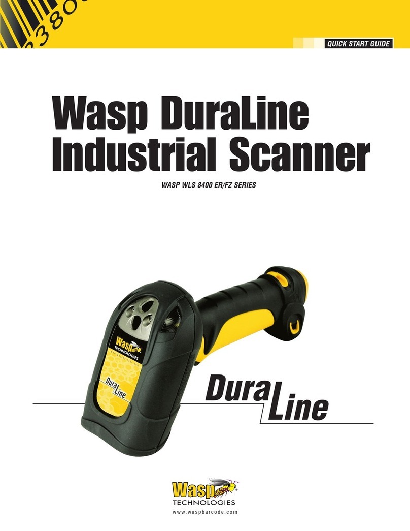Wasp WLS8400ER User manual