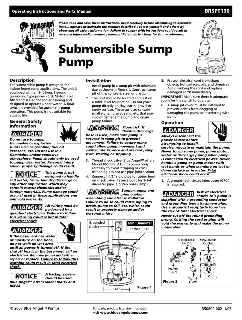 Wayne 350800-002 Service manual