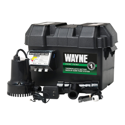 Wayne ESP15 Operating instructions and parts manual