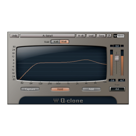 Waves EQ Sampling System Q-Clone User manual Waves EQ Sampling System Q-Clone User manual