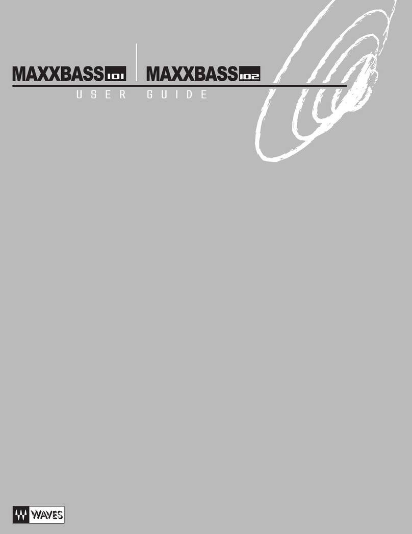 Waves MaxxBass 102 user guide