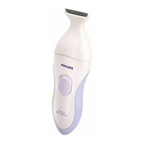 Philips Bikini Perfect HP6379/00 User manual