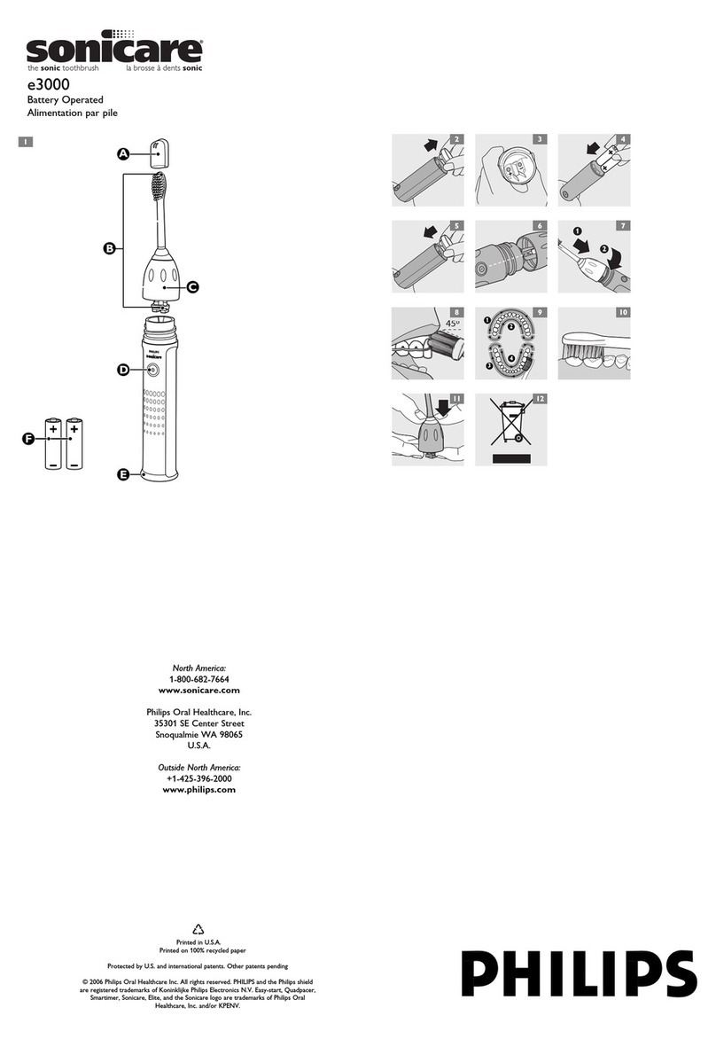 Sonicare HX3881/02 User manual