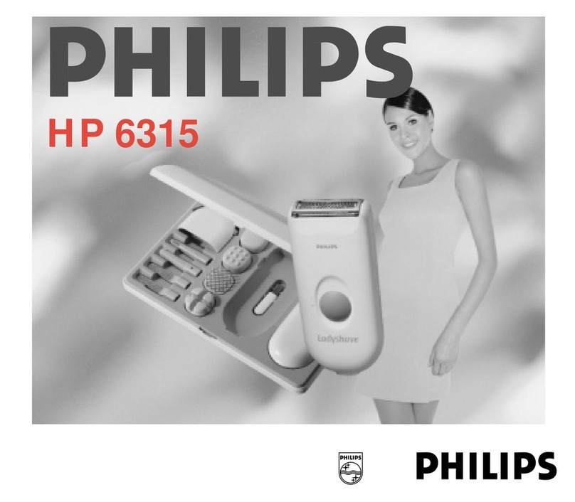 Philips HP6315/12 User manual