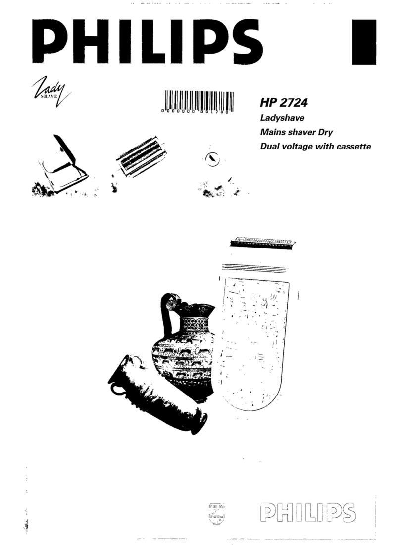 Philips HP2724/82 User manual Philips HP2724/82 User manual