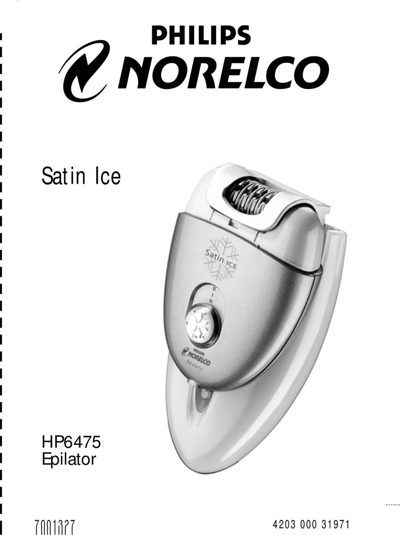 Philips Norelco HP6475/01 user manual