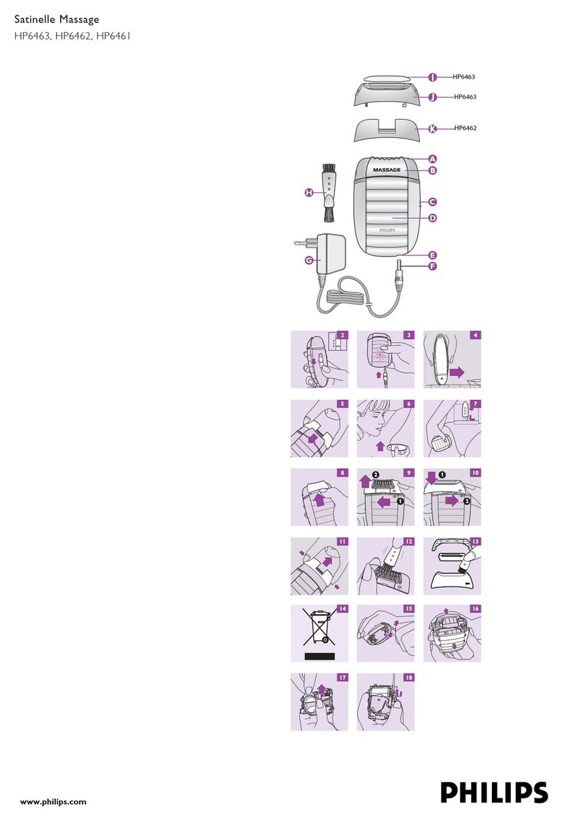 Philips HP6463/00 User manual