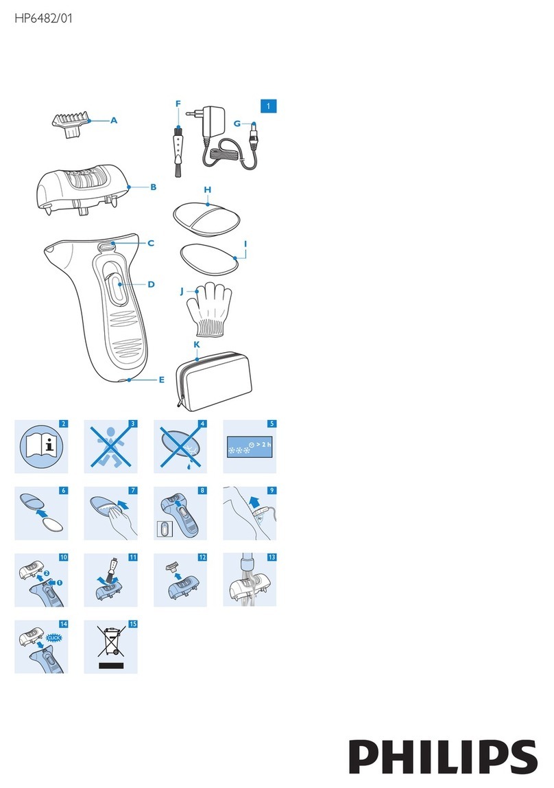 Philips HP6482/01 user manual