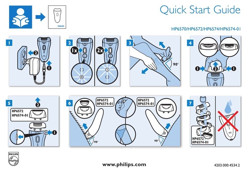 Philips HP6574/11 User manual
