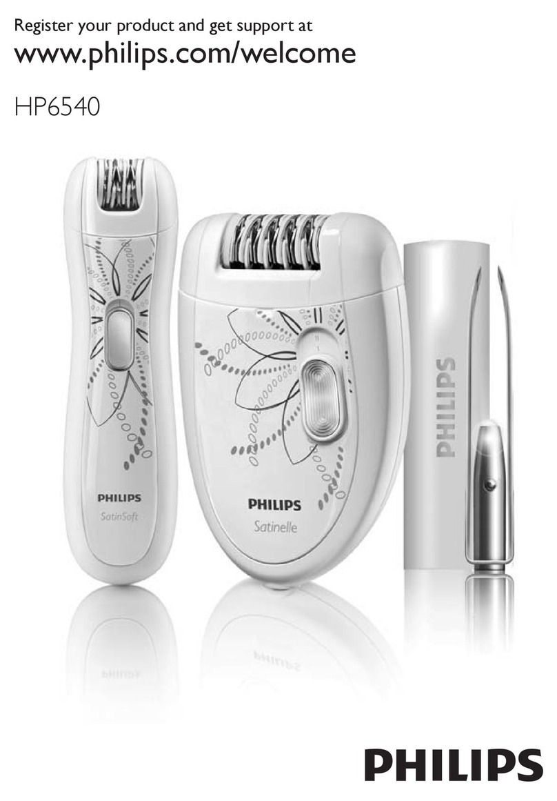 Philips HP6540/00 user manual
