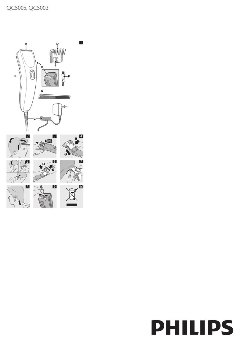 Philips QC5005/30 User manual