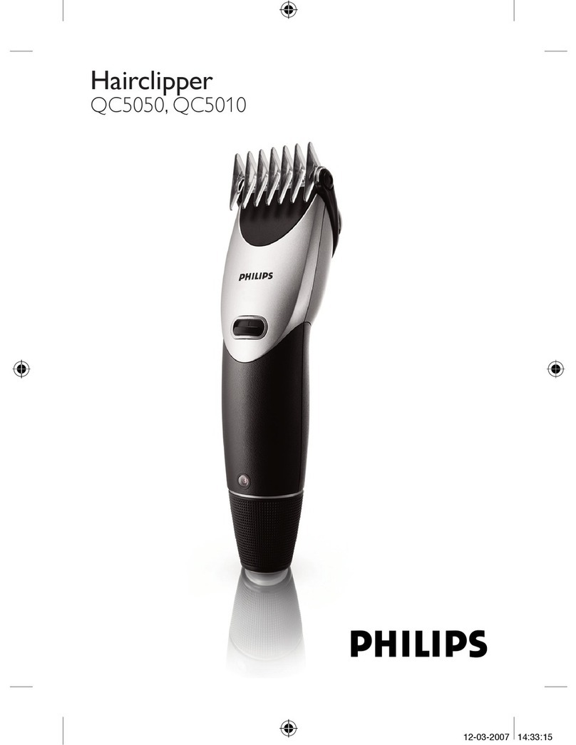 Philips QC5050/40 User manual