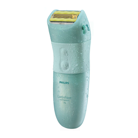 Philips Ladyshave softselect HP6322/03 User manual