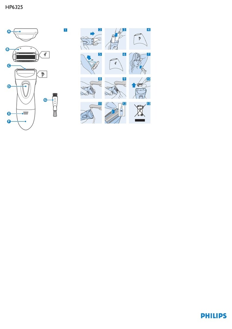 Philips HP6325/00 User manual