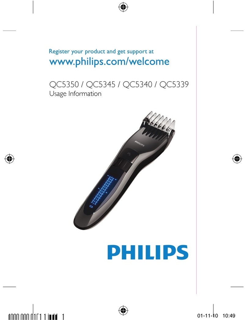 Philips QC5350/80 user manual