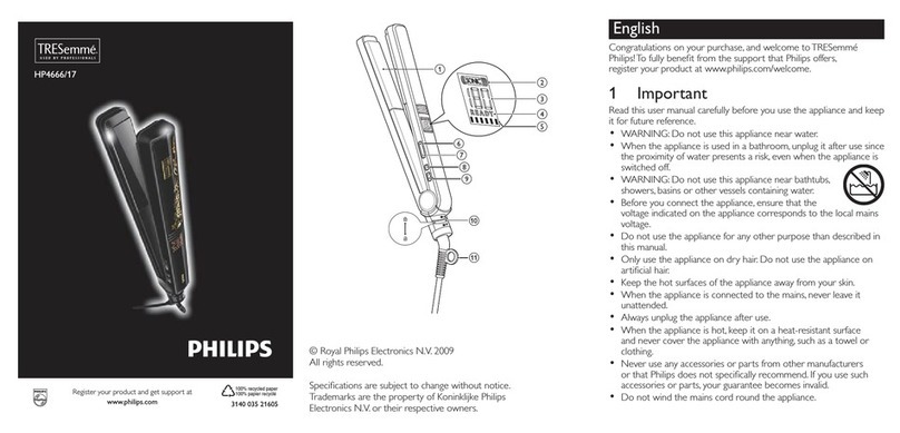 Philips HP4666/07 User manual