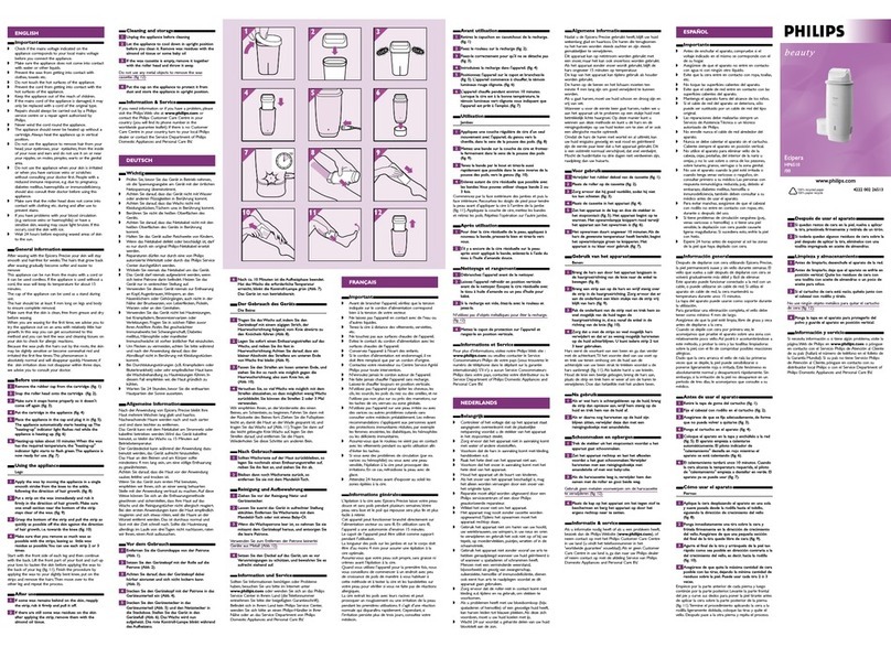 Philips HP6510/00 User manual
