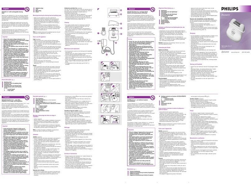 Philips HP6405/13 User manual