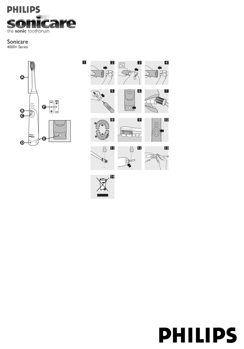 Philips Sonicare 4000+ Series User manual
