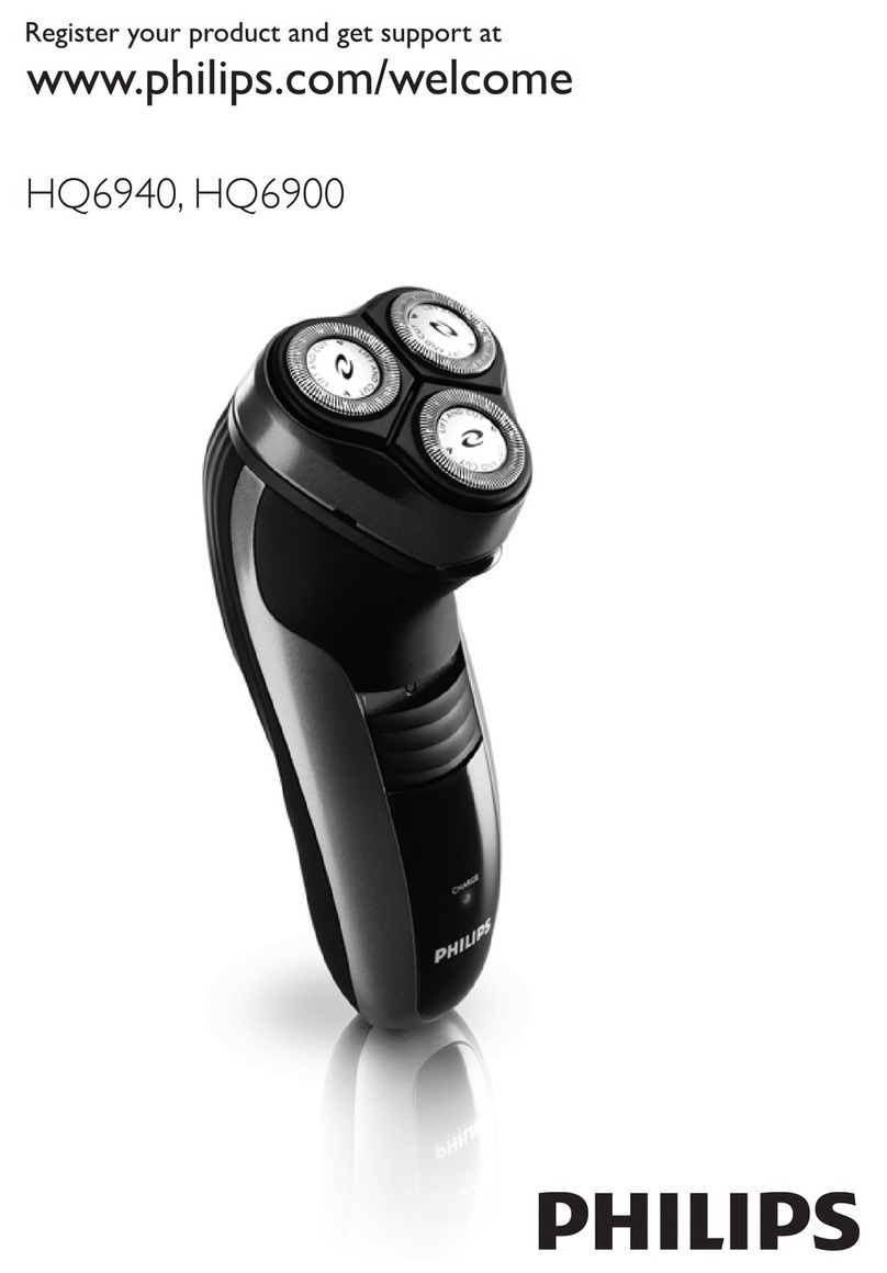 Philips HQ6900/16 User manual Philips HQ6900/16 User manual