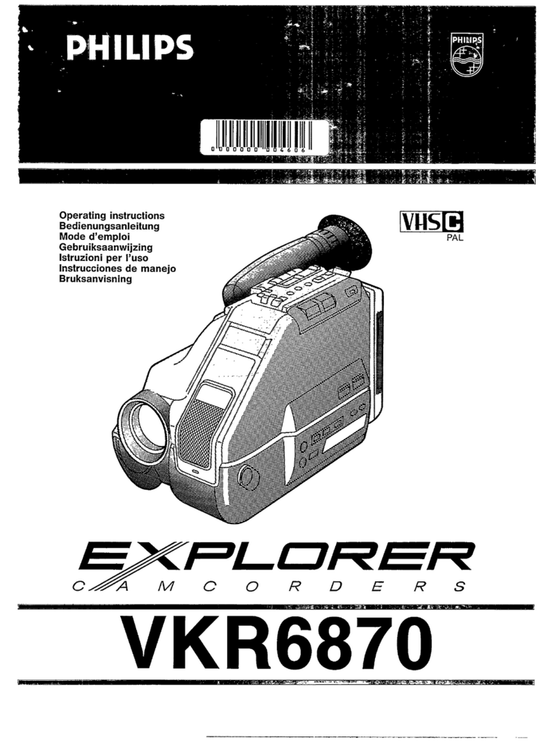 Philips Explorer VKR6870 User manual