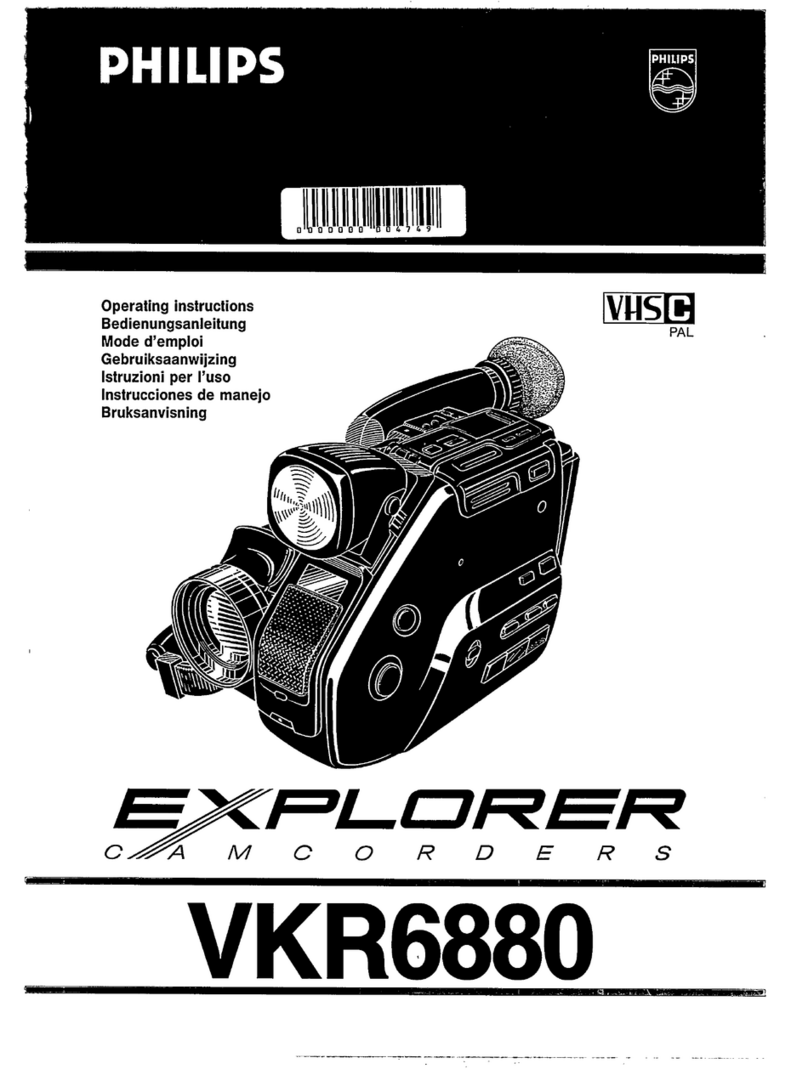 Philips Explorer VKR6880 User manual Philips Explorer VKR6880 User manual