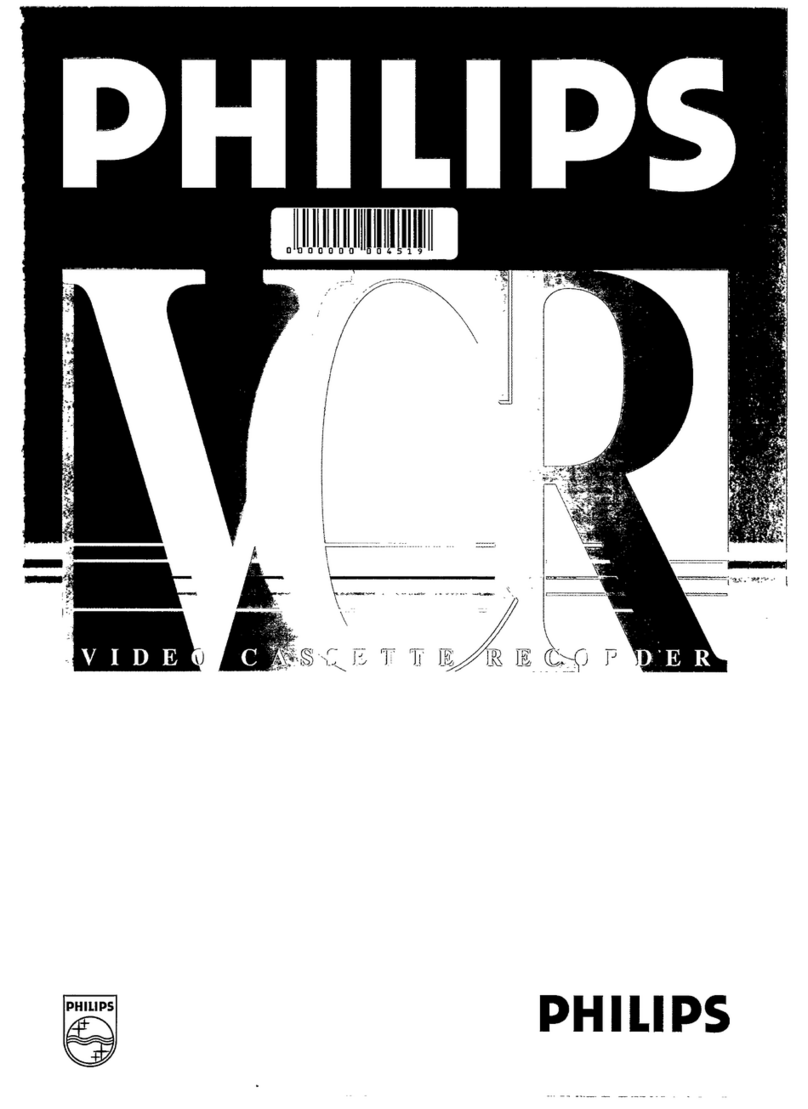 Philips VR313 Parts list manual