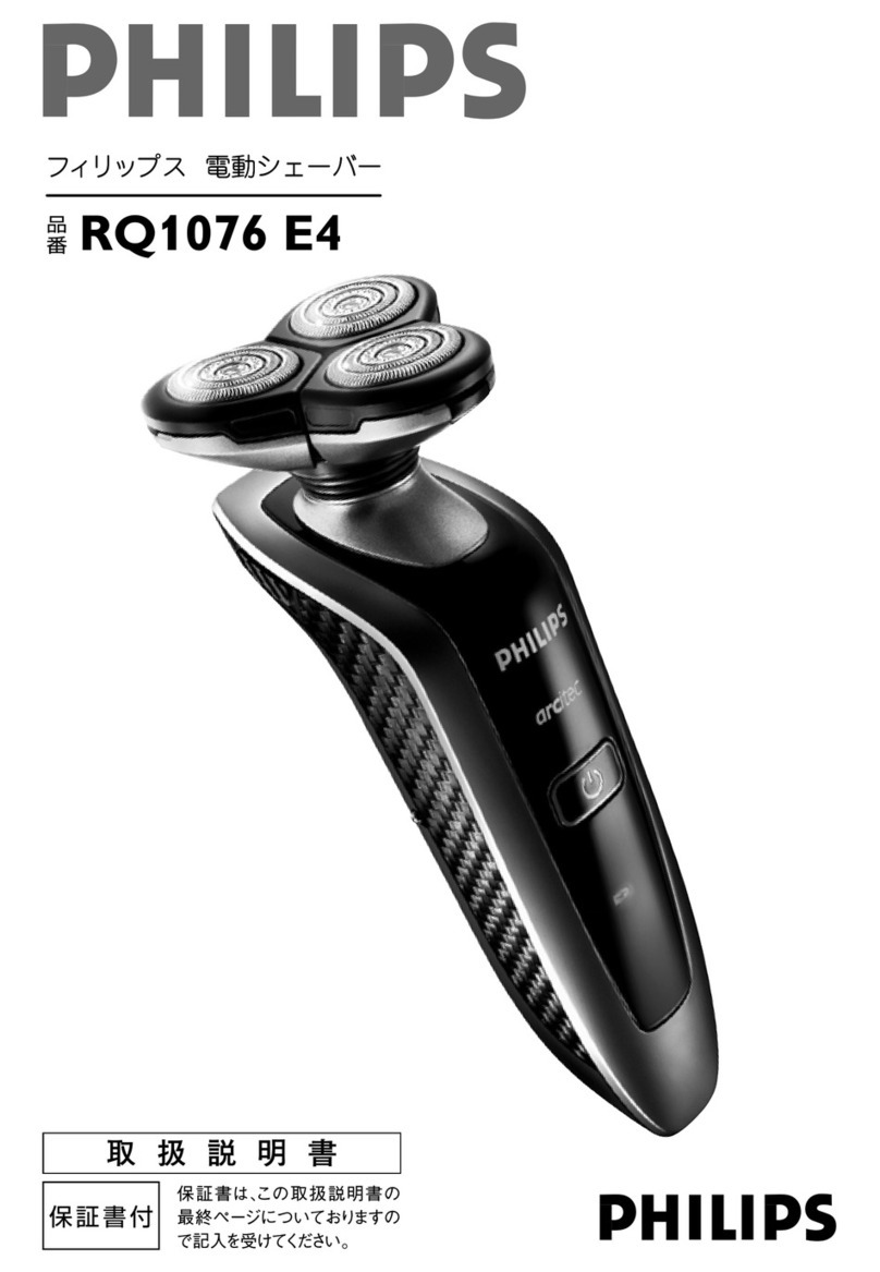 Philips RQ1076/21 User manual