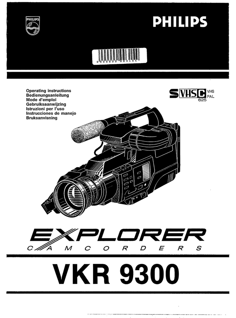 Philips Explorer VKR 9300 User manual