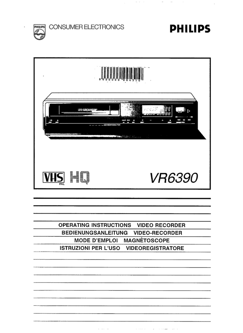 Philips VR6390 User manual Philips VR6390 User manual